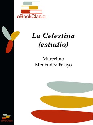 cover image of La Celestina (estudio) (Anotado)